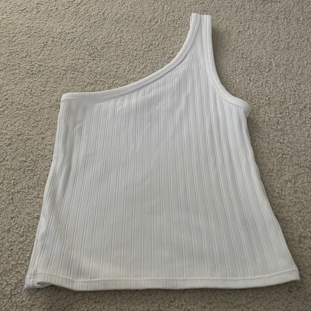 American Eagle one shoulder tee